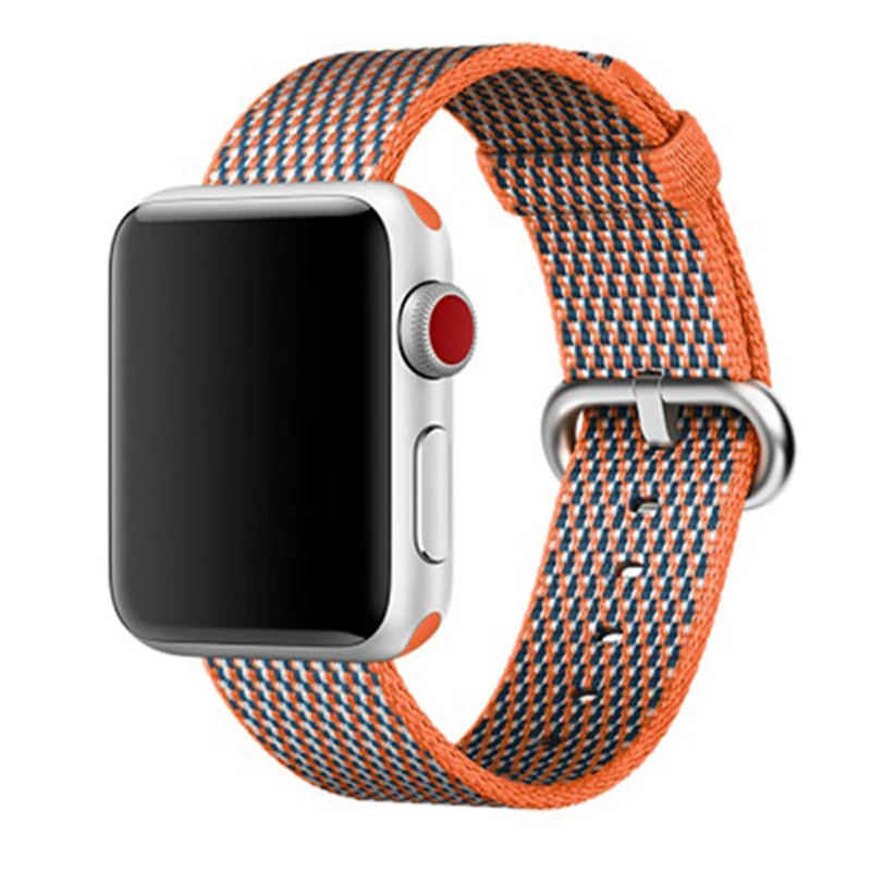 11 Тканый нейлоновый ремешок для apple watch ремешок 44 мм 40 мм apple watch 4 5 3 2 correa iwatch ремешок 42 мм 38 мм pulseira браслет ремень - Цвет ремешка: 11