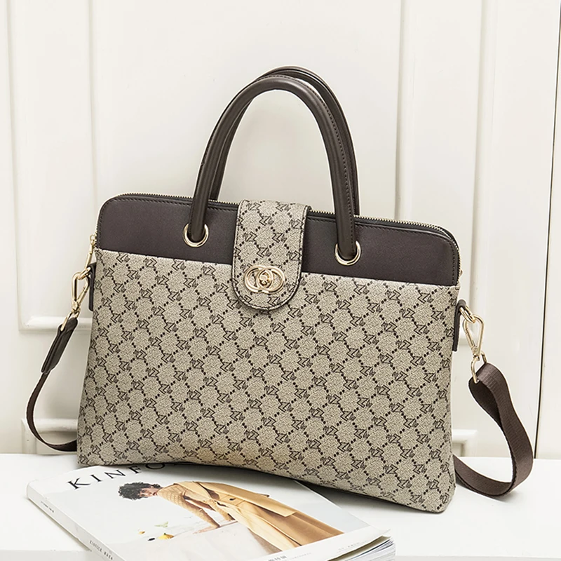 Женские Офисные Сумки на одно плечо для бизнеса, женский портфель, 13, 14 дюймов, сумка для ноутбука, женская сумка через плечо для компьютера