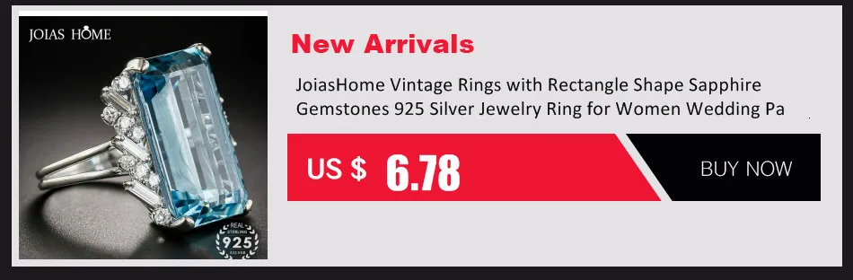 JoiasHome классический Серебряный 925 ювелирные кольца с овальные рамки для картин, рубинового из драгоценных камней Для женщин кольцо Свадебные подарки от 6 до 10 лет