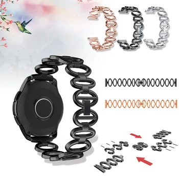 

New Watch Band Strap Goose Egg Shape Stainless Steel Bracelet Wristwatch Bands Replacement Accessories for Samsung Gear S2 S3