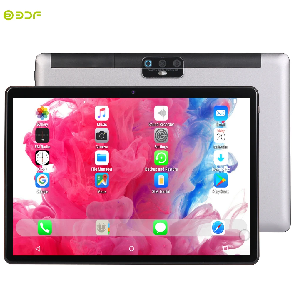 most famous tablet New Tablet 10.1 Inch Tablet PC Octa Core Android 9.0 3G/4G Phone Call 4GB+64GB ROM Bluetooth Wi-Fi Sim Card Android 9.0 Tablets best tablet pc