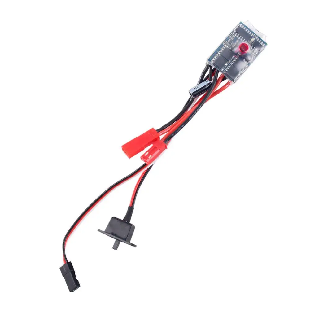 

DishyKooker Two-way Brushed ESC 10A with Brake for Mini Climbing Car Accessaries