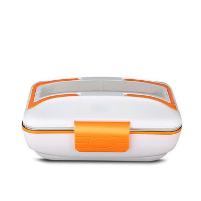 orange DMWD 110 V/220 V Электрический нагревательный Коробки для обедов Нержавеющая сталь съемный Еда контейнер Термальность изоляции рисовая мука подогреватель ЕС - Цвет: orange