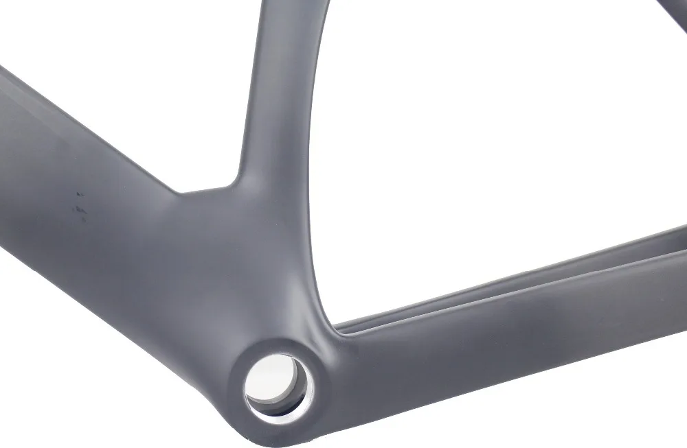 Best Carbonfan new Aero 700c Carbon Track Bike Frame UD weave Fixed gear Carbon bike frame/fork/seatpost 48/51/54/57cm 4