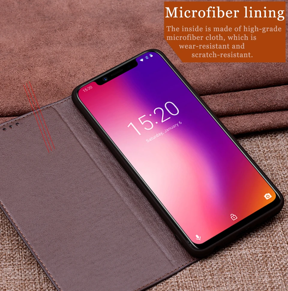 Чехол AIBOULLY для UMIDIGI One Pro, мягкий силиконовый чехол-книжка из натуральной кожи, чехол для UMIDIGI One, жесткий чехол для телефона, сумка Capas