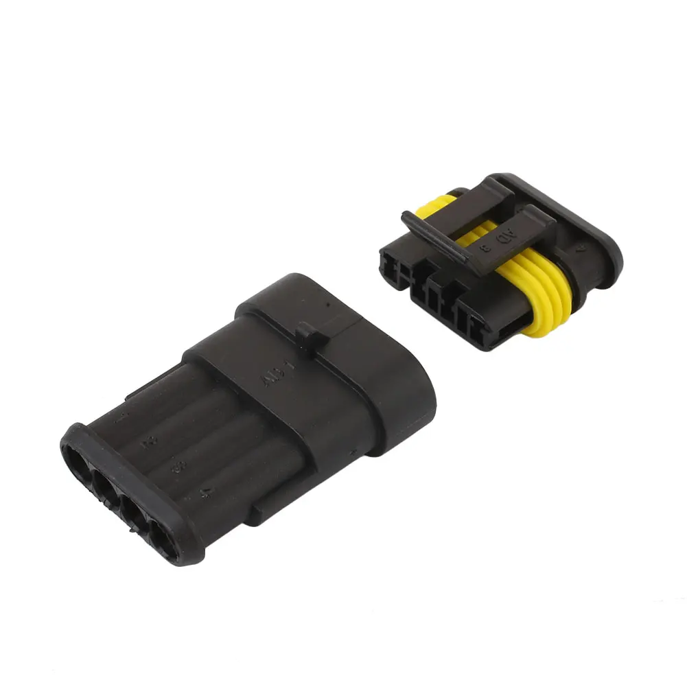 HID коннектор гнезда автомобиль HID коннектор проводки Замена 15 шт. 2/3/4 Pin премиум качества HID розетка