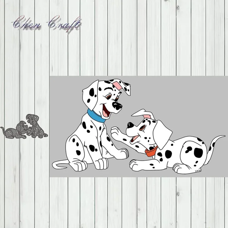 

Cute dog Metal Cutting Dies Stencils for DIY Scrapbooking photo album Decorative Embossing DIY Paper Cards