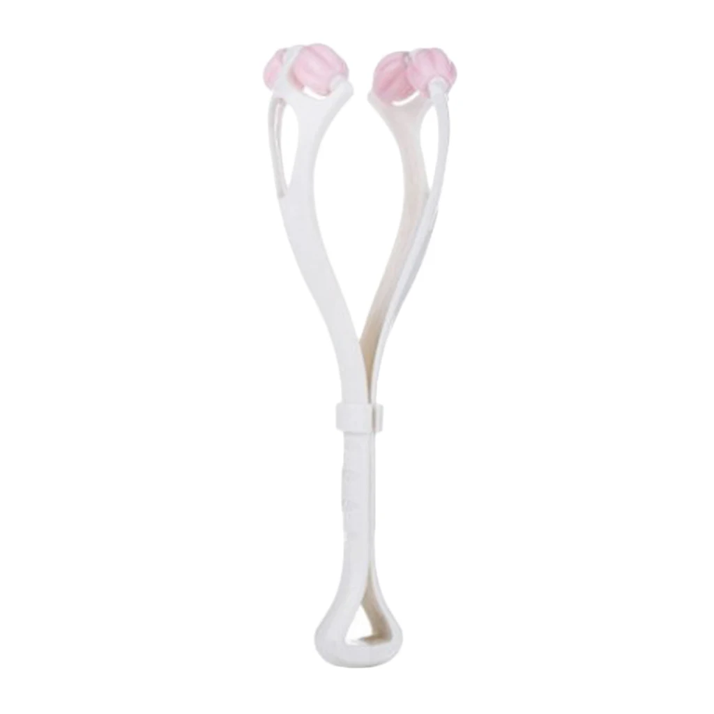 Facial Face Up Roller Massager Plastic Facial Massager Skin Firming Slimming Remove Double Chin Neck Lift 2 in 1 Beauty Tools