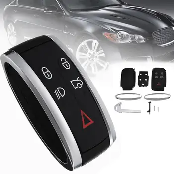 

5 Buttons Remote Car Key Case Fob Shell Cover for Jaguar XF XK XKR X-Type S-Type AutoCar Accessories заднего вида Automobile