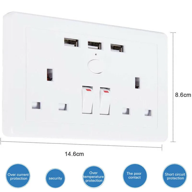 Wall Power Socket (2)