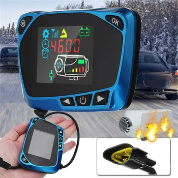 

12V/24V LCD Switch For Car Track Diesels Timer function Accessories Durable
