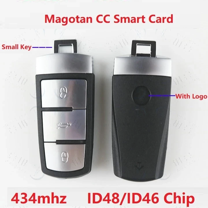 

Дистанционный ключ для смарт-карты VW Magotan CC ID48 ID46