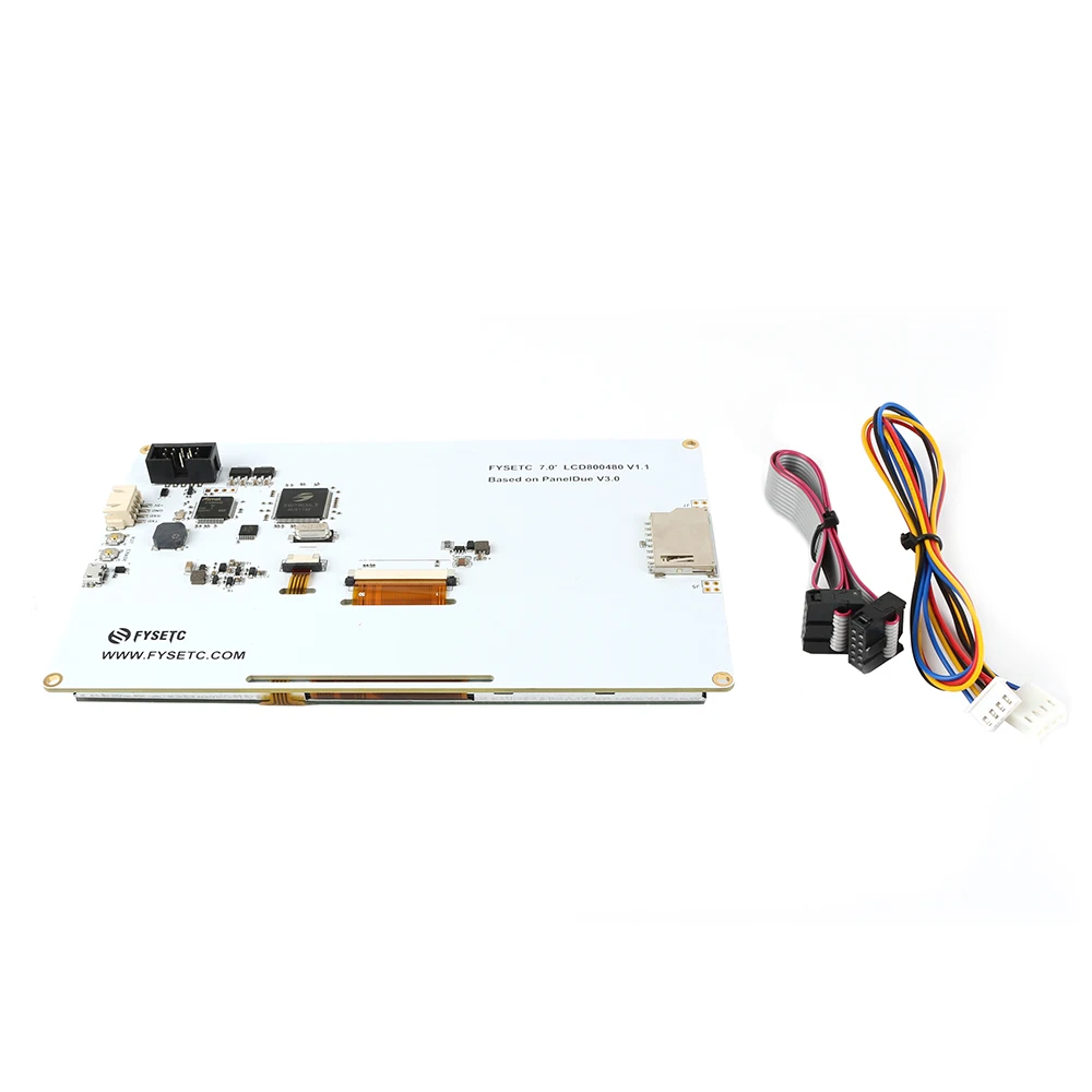 Controladores de Tela Sensível ao Toque para Dueto Fysetc Controllers Polegadas Paneldue 7i Integrado Cor Duet 2 V1.04 Ethernet 7 10 Computador e Escritório