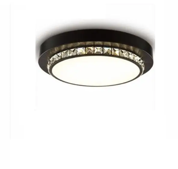 

Black Crystal Ceiling Light Box Crystal LED Light Bedroom Living Room Restaurant Staircase Attic Ceiling Light