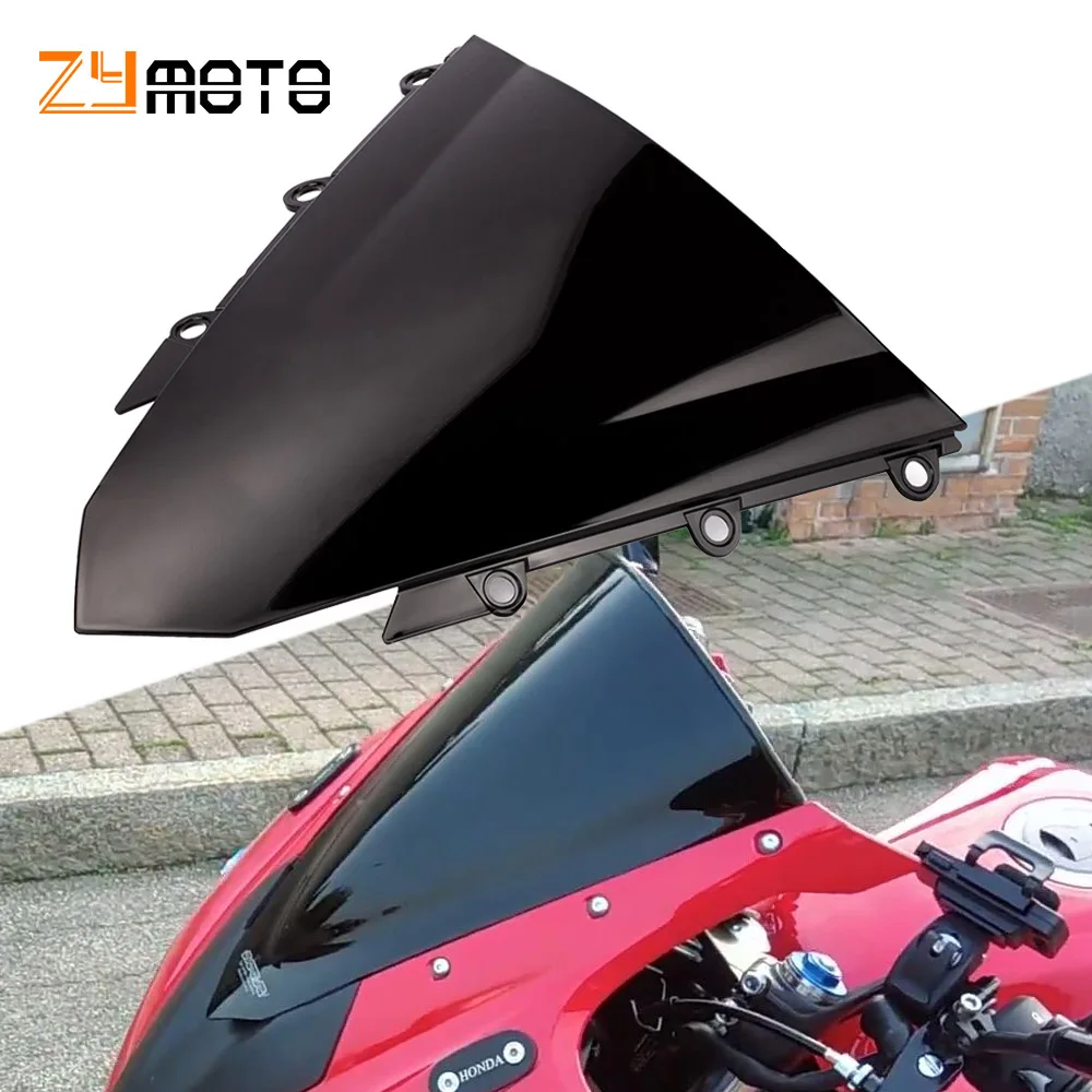 Cbr 500R Parabrezza Parabrezza Antivento Per Honda Cbr 500R Cbr500R 2016 2017 2018 Moto Abs Accessori Doppia Bolla