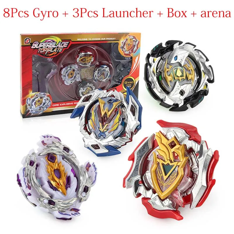 Горячий 41 набор Beyblade Arena волчок металлический бой Bey blade металлический Bayblade стадион детские подарки классическая игрушка для детей - Цвет: PT 104 105 106 110
