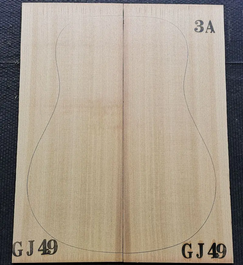 AAA класс Красный Кедр гитара из твердой древесины топ 41 дюймов DIY деревянная гитарная панель ручной работы гитары материал изготовления 4,5*220*550 мм(2 шт - Цвет: CEDER-GJ49
