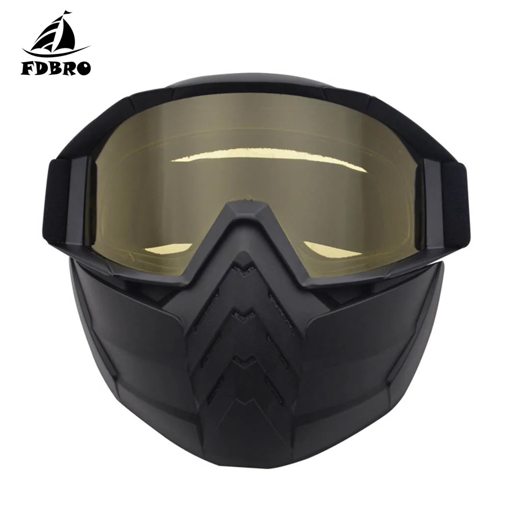 FDBRO зимние очки для мужчин и женщин лыжные сноуборда маска снегохода мотокросса |