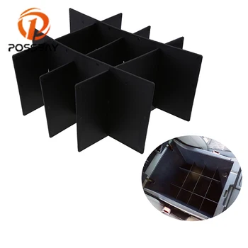 

POSSBAY Car Center Console Organizer Divider for Toyota Tundra 2014 2015 2016 2017 Armrest Storage Box Container Accessories