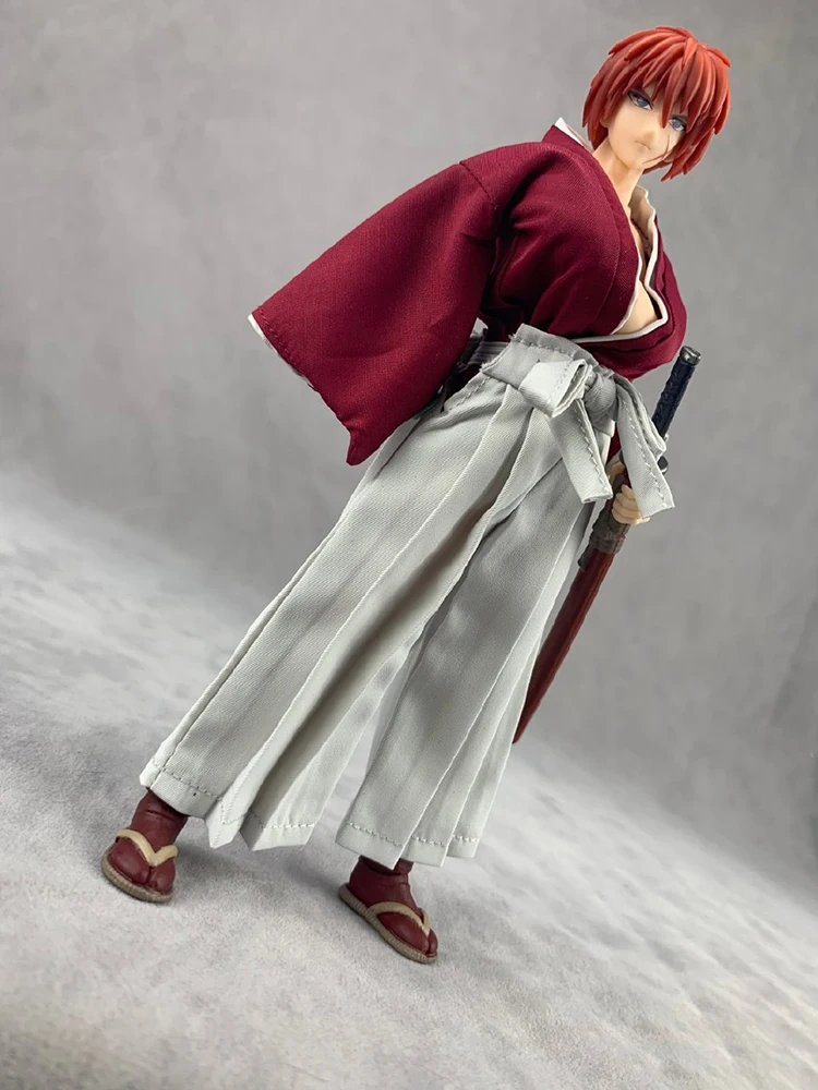 Великолепные игрушки Dasin модель Rurouni Ken shin HIMURA KENSHIN S.H.F фигурка Аниме ПВХ игрушки фигурка