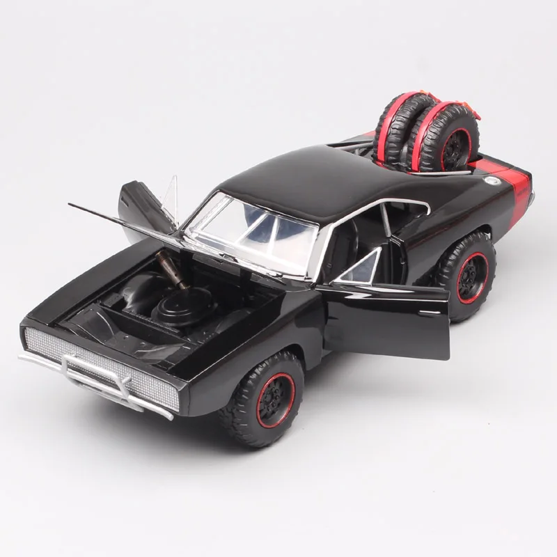 1:24 Масштаб Jada большой 1970 Dodge зарядное устройство мышцы гоночный автомобиль литой автомобиль металлический игрушечный автомобиль модель миниатюрный хобби коллектора
