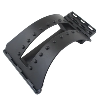 

Back Massager Stretcher Fitness Massage Equipment Stretch Relax Stretcher Lumbar Support Spine Pain Relief Chiropractic