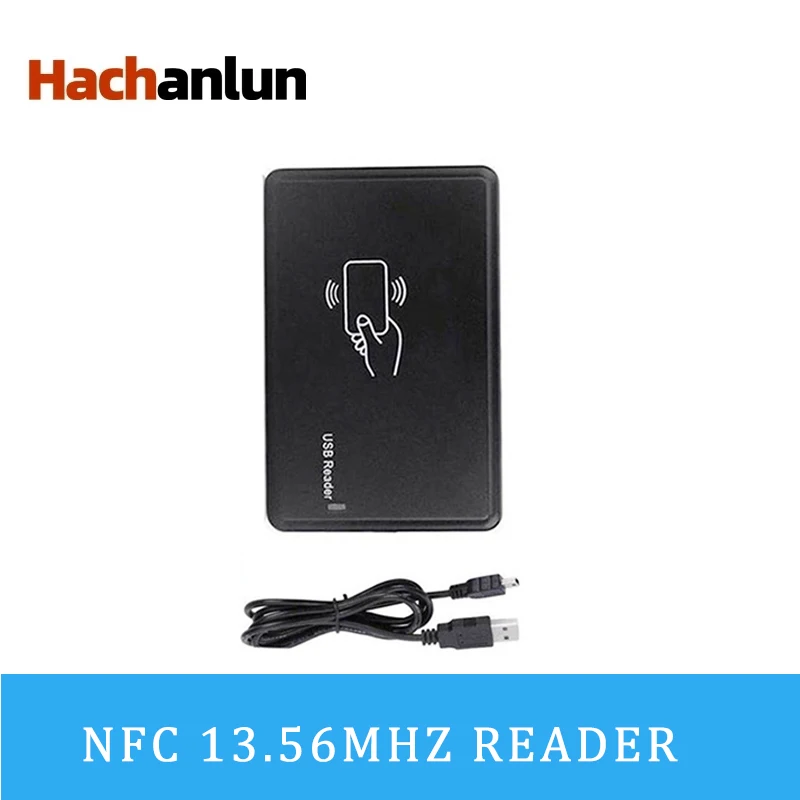 

Nfc Card Reader 13.56mhz Rfid Ic Uid USB Port Only Reader Dual-Color LED Machine Support Windows Linux Moc Ios Android System
