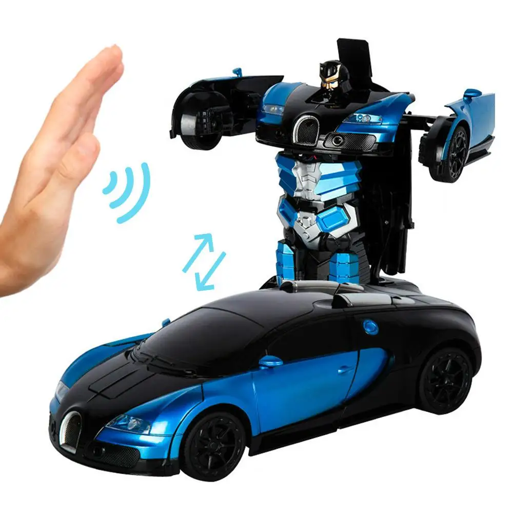 RC трансформирующийся автомобиль робот игрушки RC автомобиль 1:12 большой жесты зондирования преобразование электрической энергии роботы спортивные автомобили Дрифт модель для детей