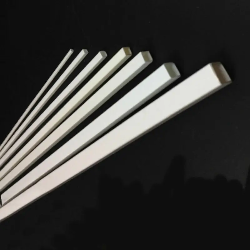 Plastic Tube 3mm/4mm/5mm/6mm/8mm/10mm Styrene ABS Hollow Square Tube 5pcs/10pcs