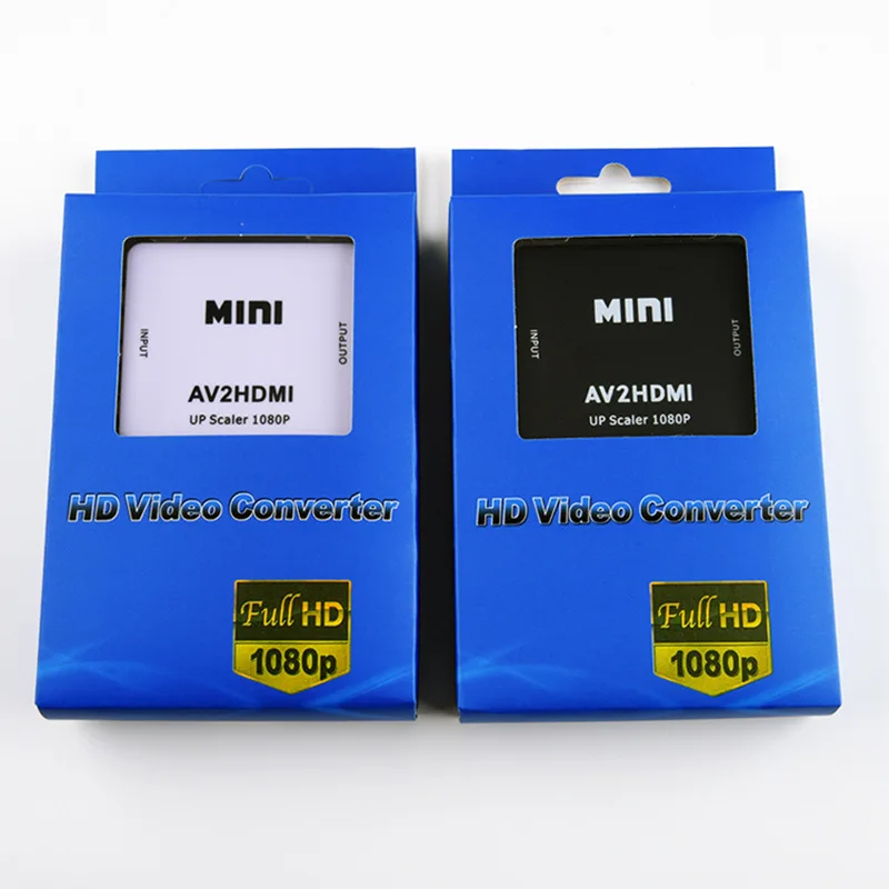 Прямая поставка с фабрики AV в HDMI конвертер мини AV в HDMI HD видео конвертер AV2hdmi