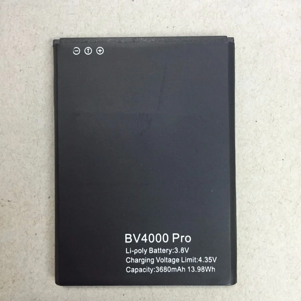 100% Новый оригинальный аккумулятор 3680 мАч для Blackview BV4000 BV4000Pro мобильный телефон |