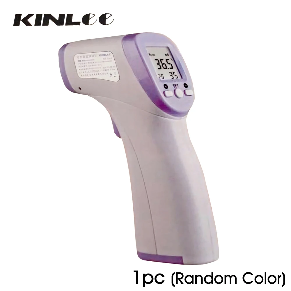 

KINLEE FT3010 Digital Infrared Non-contact Body Thermometer Gun Forehead Temperature Meter Measuring Tool Random Color