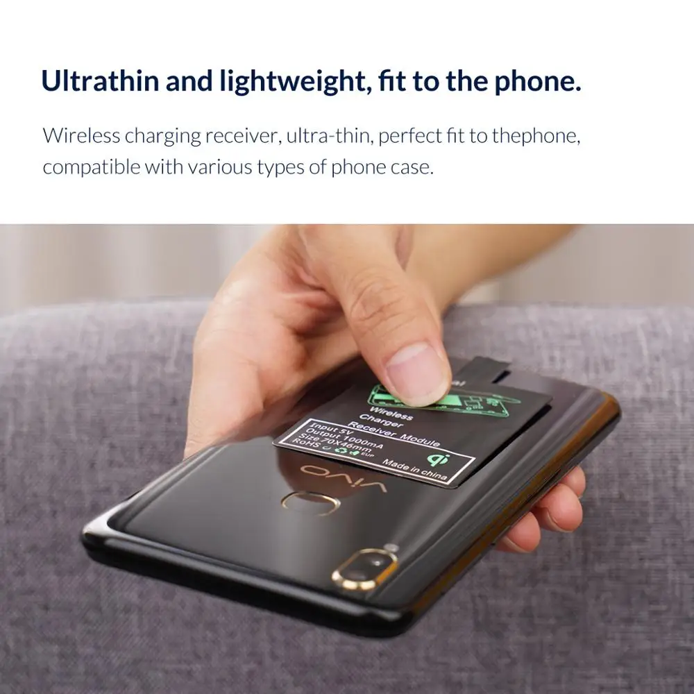  ORICO QI WIRELESS-LADEGERÄT Empfänger Für iPhone Drahtlose Lade Empfänger für Micro USB Typ-c Telef