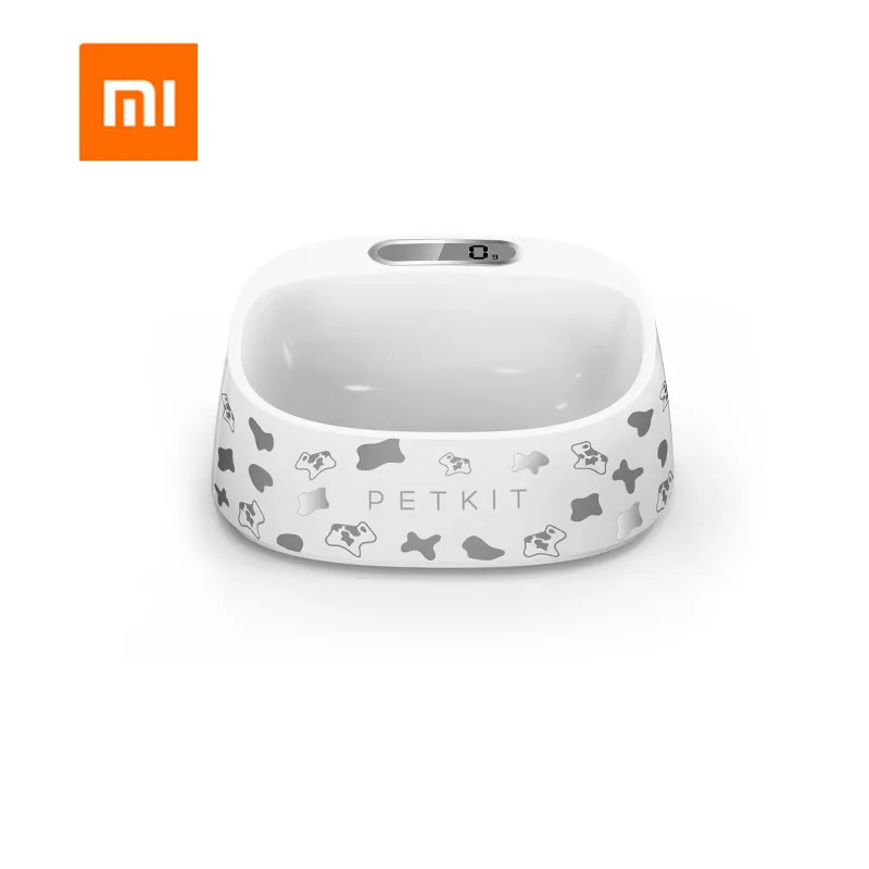 small cow Xiaomi mijia PETKIT миска для кормления домашних животных Автоматическая миска для взвешивания пищевых продуктов миска для еды собак цифровая миска для кормления подставка для питья собак - Цвет: small cow