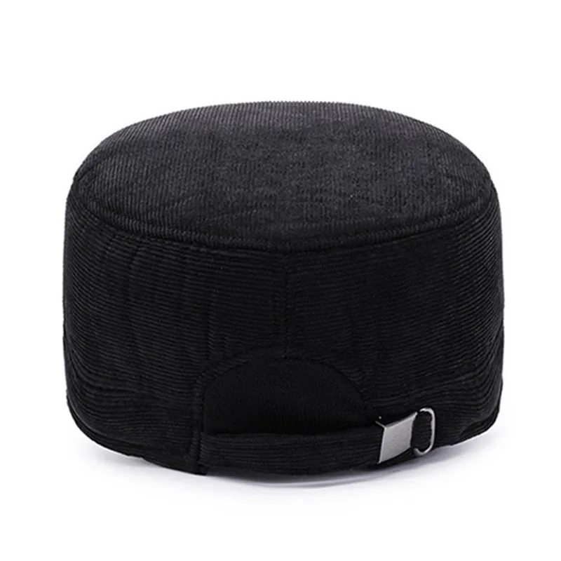 Snapback Кепка SILOQIN зимняя Вельветовая теплая армейские военные шапки для взрослых мужская плоская кепка s регулируемый размер мужская шапка с наушниками папа шляпа
