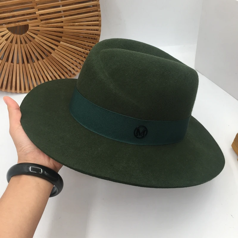 Мужская футболка темпера и армейская зеленая шерстяная шляпа Sir wo мода в Европе