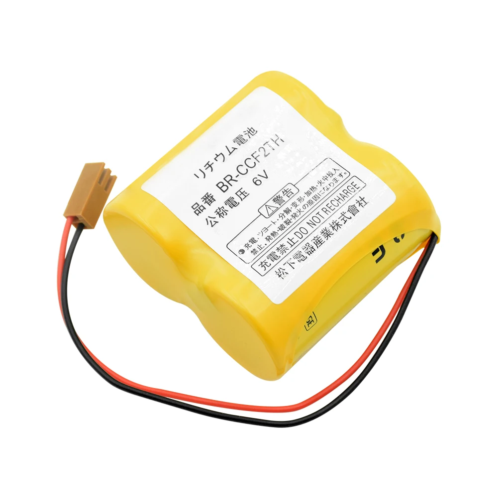 YCDC BR-CCF2TH A98l-0001-0902 BR-C 6V 5000 мА/ч, ЧПУ Fanuc аккумулятор, литиионый аккумулятор, A06 серии контролируемый PLC литиевая батарея