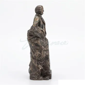 

MUSICIAN STATUE WILHELM RICHARD WAGNER ART SCULPTURE POST ROMANTICISM RESIN ART&CRAFT HOME DECORATION BIRTHDAY GIFT R2316