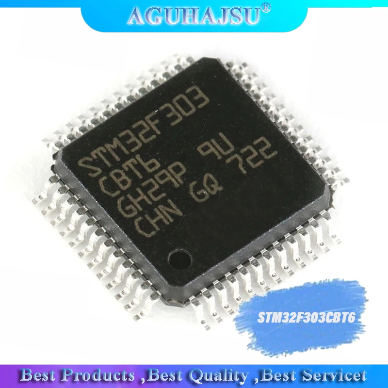 1PCS STM32F303CBT6 STM32F303 QFP 48 CBT6 MCU 32 סיביות ARM Cortex M4 72MHz 128kB MCU FPU|arm cortex|cortex m4 - AliExpress