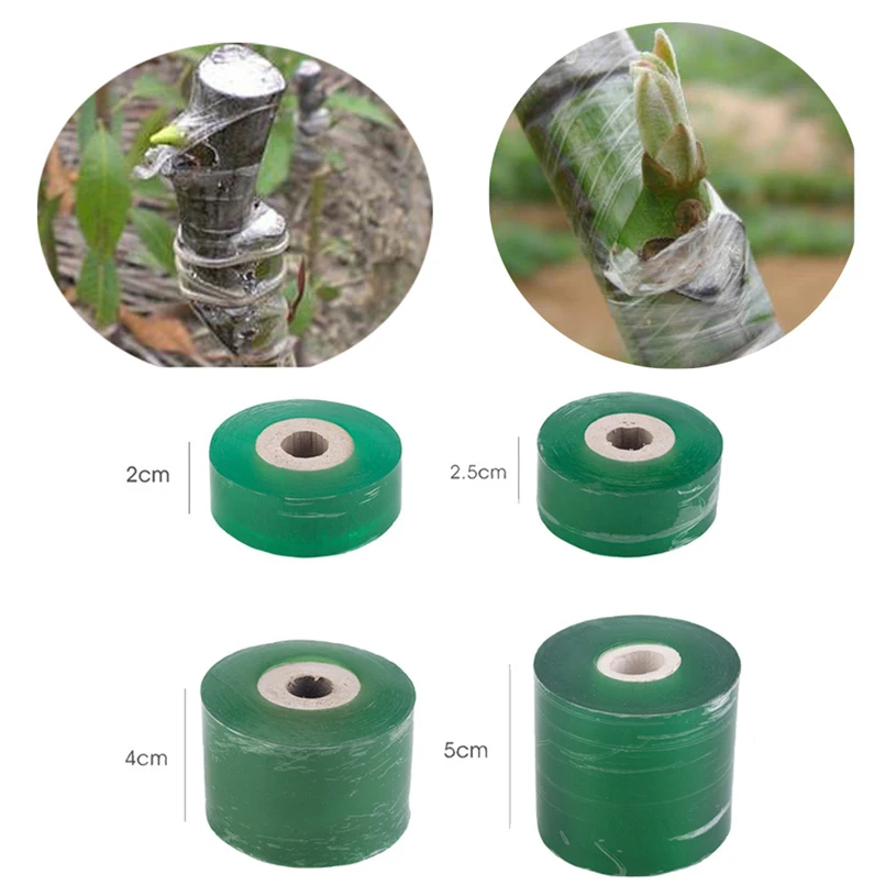 

Waterproof Grafting Tape Grafting Film Plant Bundle With Fruit Tree Grafting Protective Film Self-adhesive Not Knotted 30D12