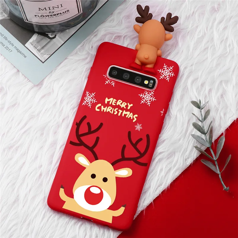 21Klho-sdjzmilu С рисунком рождественского оленя чехол с лосем для samsung Galaxy J3 J5 J7 A3 A5 A7 J4 J6 A6 плюс A8 A9 Note 8 9 10 Pro Plus TPU чехол - Цвет: 21Klho-sdjzmilu