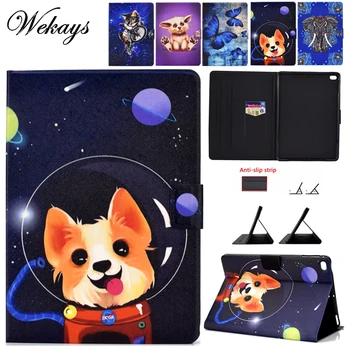 

Wekays Cover For Coque Apple Ipad 9.7 2018 Cartoon Dog Leather Fundas Case For IPad 9.7 inch 2017 A1822 A1823 Cover Cases Shell