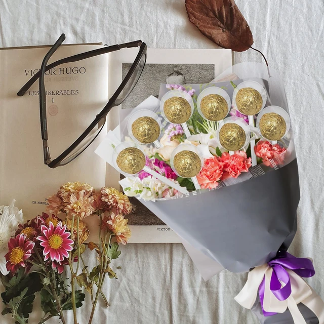 50Pcs Clear Chocolate Box Truffle Liner Flower Candy Box Bouquet Chocolate  Ball - AliExpress