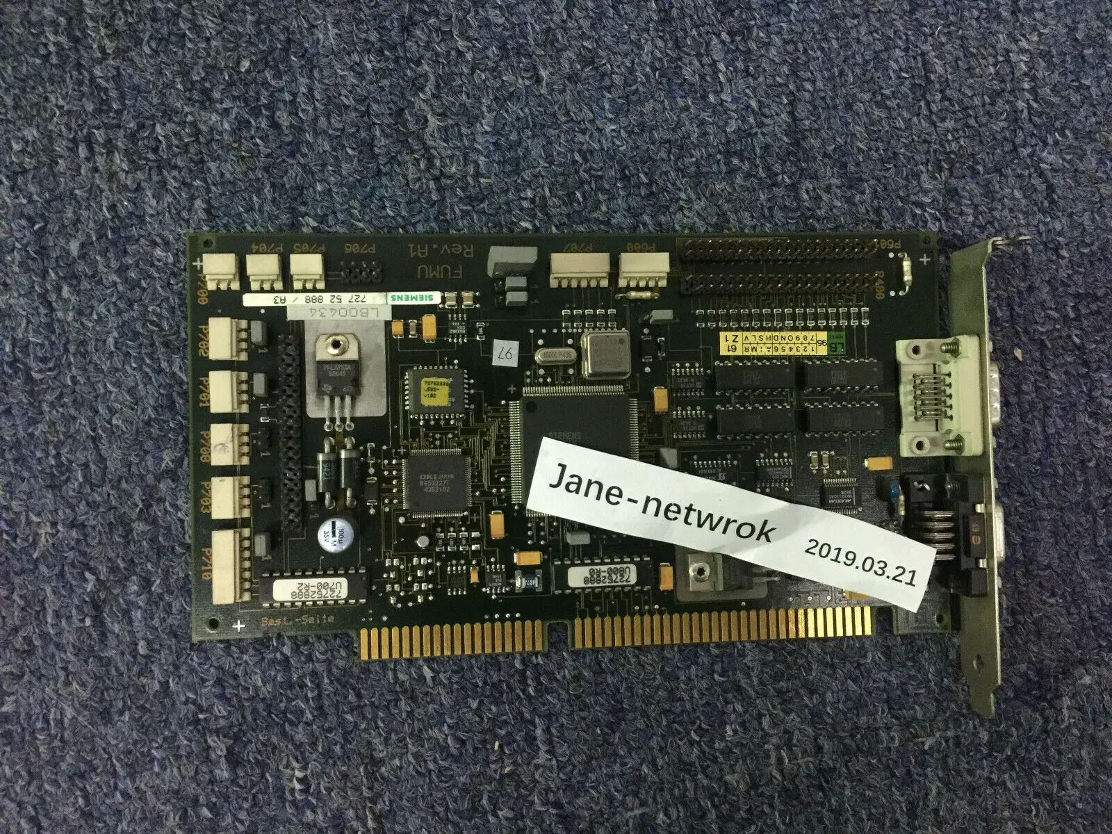 SIEMENS 727 52 888 /A3 FUMU REV.A1 - 90% New, 100% Tested Description Image.This Product Can Be Found With The Tag Names Cheap Device Cleaners, Computer Office, Device Cleaners, High Quality Computer Office