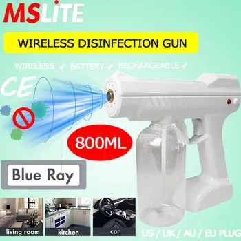 

novedades 2020 mist atomizer machine sterilizer smoke fog machine nano disinfectant spary wireless battery gun fog machine