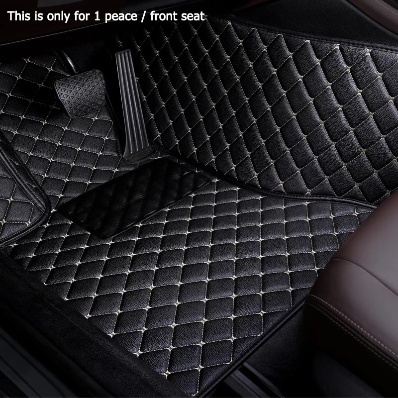 only 1 peace front Пользовательские автомобильные коврики для Volkswagen все модели vw Passat Polo golf TIGUAN JETTA Touran Touareg EOS автостайлинг авто коврики - Название цвета: only 1 peace front