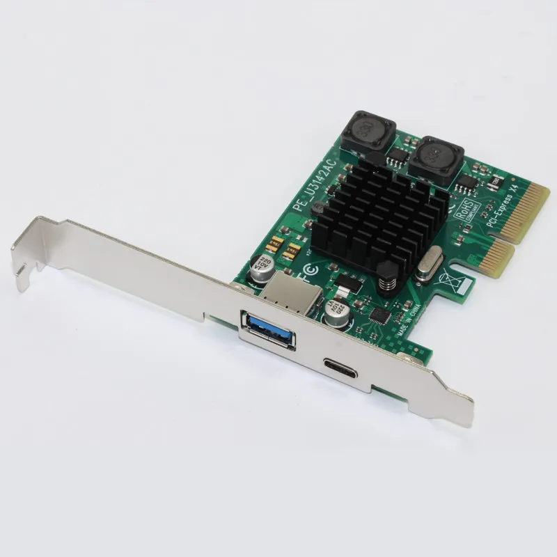USB 3.0 Type C PCIe Плата расширения PCI e к и A 3 1 адаптер 0 Gen Express контроллер концентратор