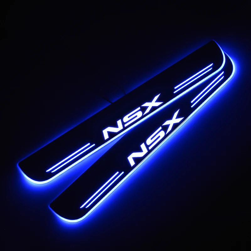 Светодиодный дверной порог для Acura NSX Targa NA1 1995-1997, накладка на дверь, дорожка, приветственный светильник, автомобильные аксессуары