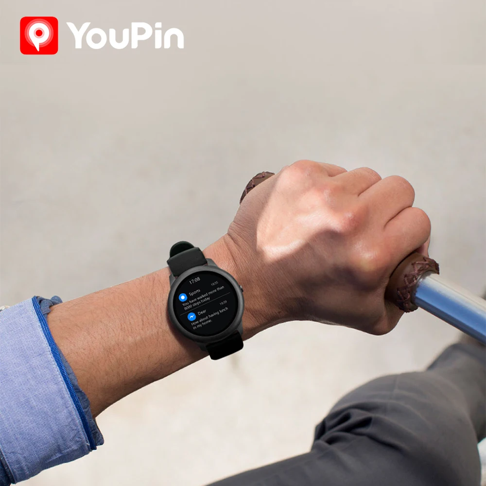 YouPin Haylou Solar LS05 Smart Watch Sport Metal Case Heart Rate Sleep Monitor IP68 Waterproof 30 Day Battery iOS Android Global