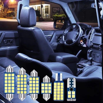 

4pcs Error Free Auto LED Bulbs Car Interior Festoon Dome Light Reading Lamps For Toyota Highlander 2012 2013 2014 White 12v